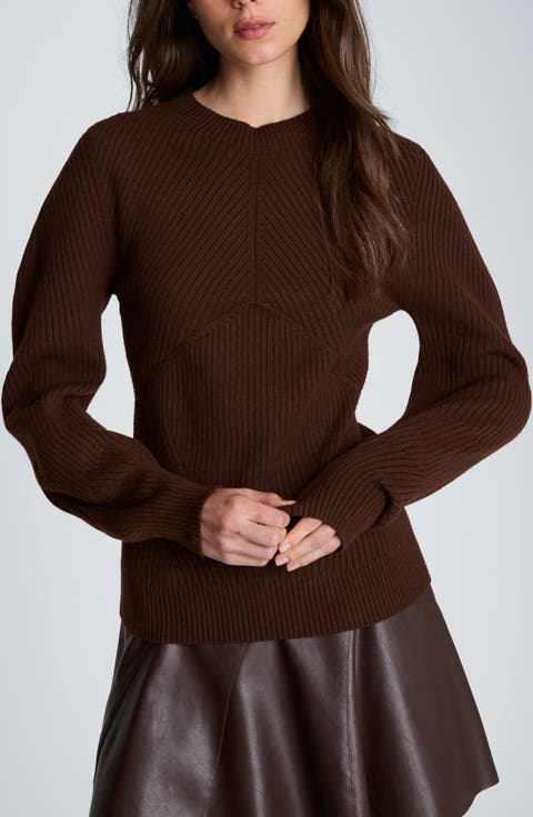 Seamless Mock Neck Sweater
