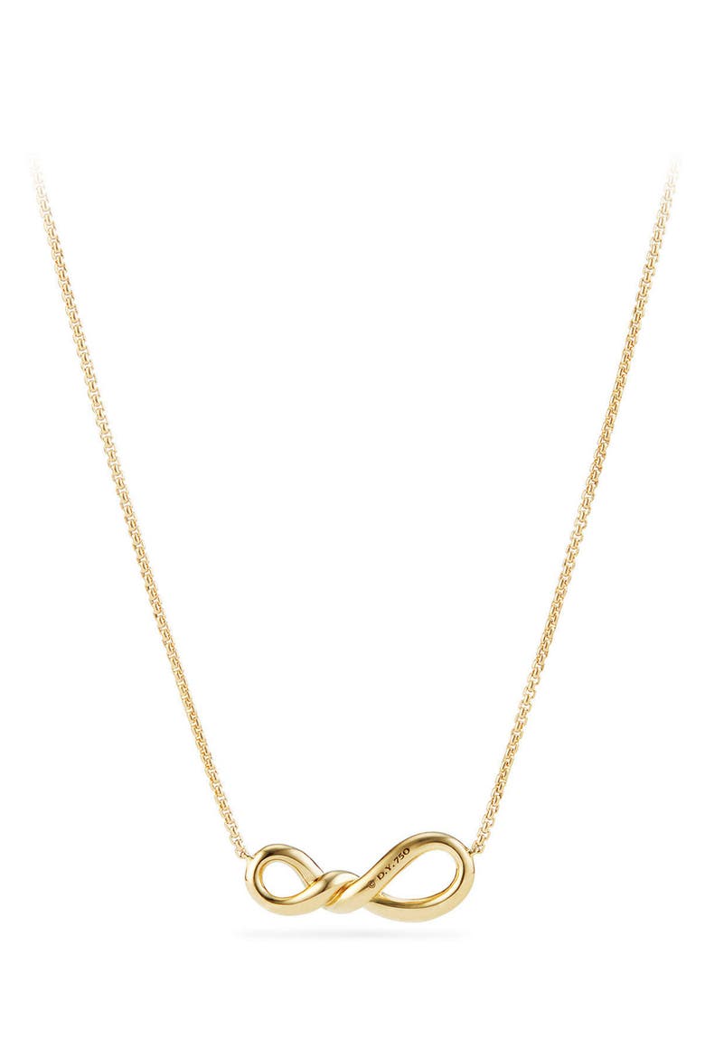 Continuance Pendant Necklace in 18K Gold with Diamonds, Alternate, color, YELLOW GOLD