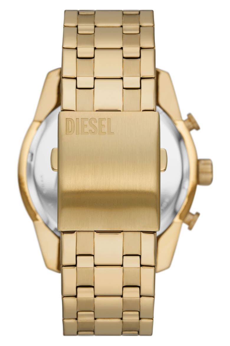 Split Chronograph Bracelet Watch, 51mm, Alternate, color, GOLD