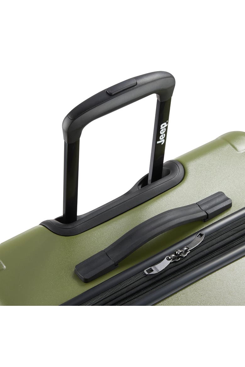 JH004C Checked-Large 28 Inch Hardside Expandable Luggage with Spinner Wheels, Alternate, color, Avocado