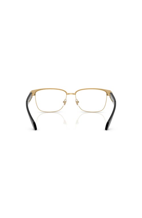 Versace 57mm Square Optical Glasses In Multi