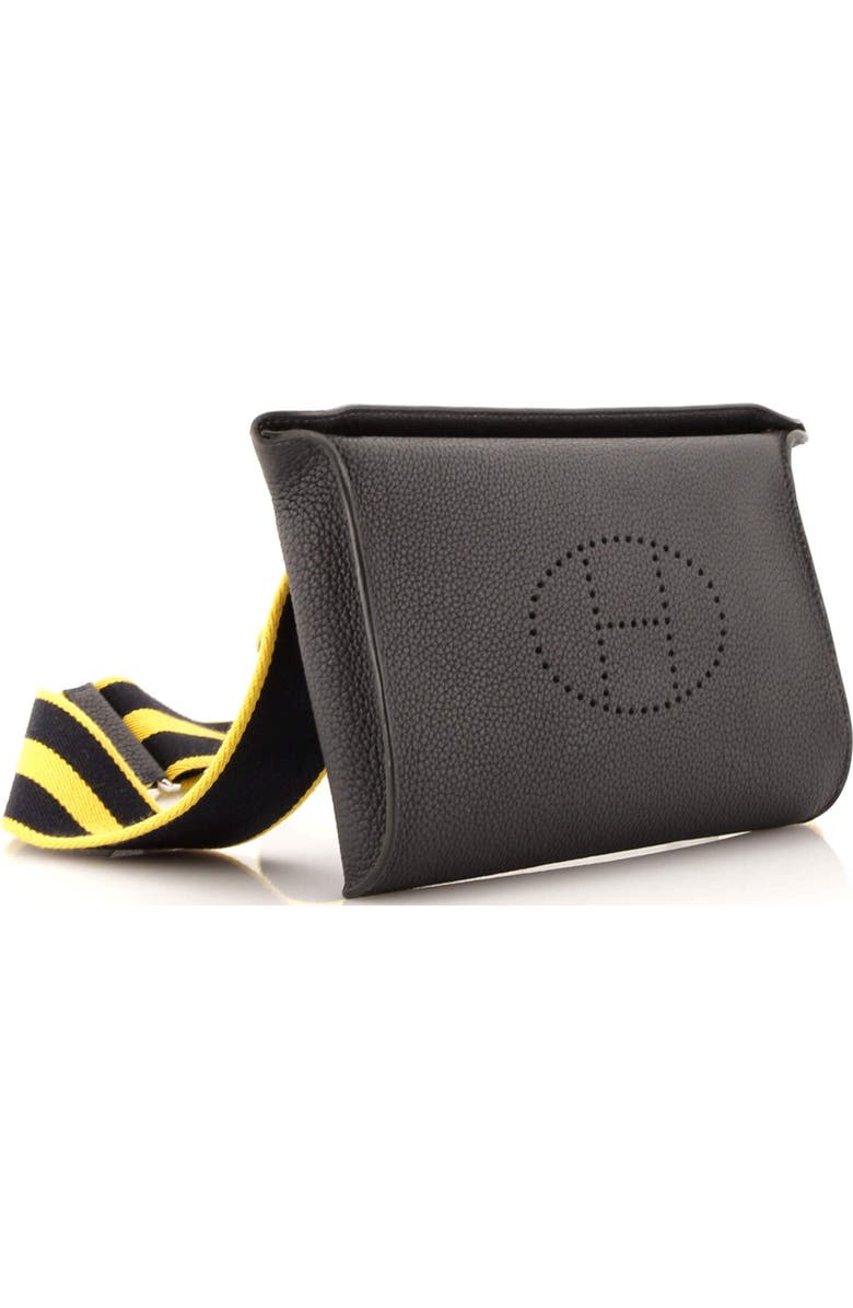 Pre-Owned Hermes Videpoches Bag Togo, Alternate, color, Bleu Nuit