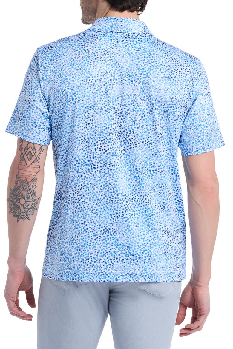 Fingal Knit Polo, Alternate, color, BLUE
