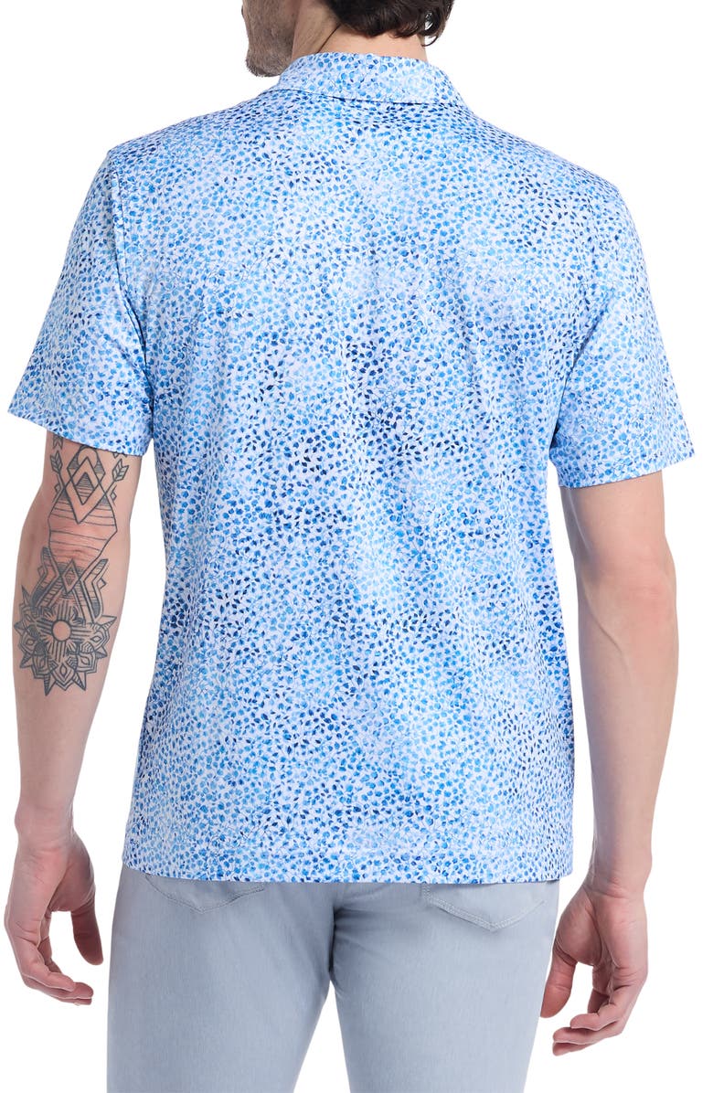 Robert Graham Fingal Knit Polo, Alternate, color, 
