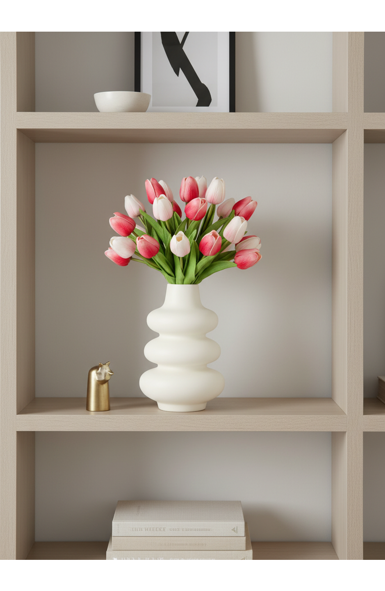 CocoBella Lilou RealTouch Tulip Arrangement, Alternate, color,