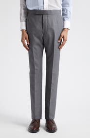 Thom Browne Classic Super 120s Wool Backstrap Pants