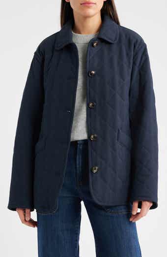 Bernardo Diamond Quilted Jacket