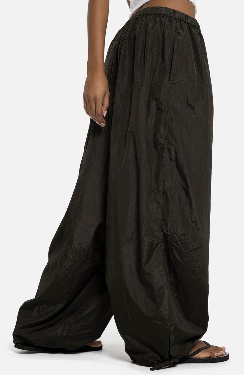 JADED LONDON Casual Nylon Balloon Joggers, Alternate, color, Brown