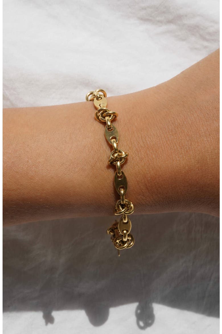 Glyfa Bracelet, Alternate, color, GOLD