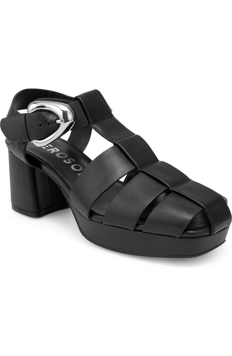 Aerosoles Soave Block Heel Sandal, Main, color, Black