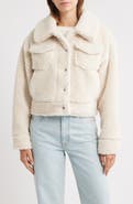 UGG® Frankie Faux Shearling Trucker Jacket