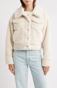 UGG® Frankie Faux Shearling Trucker Jacket