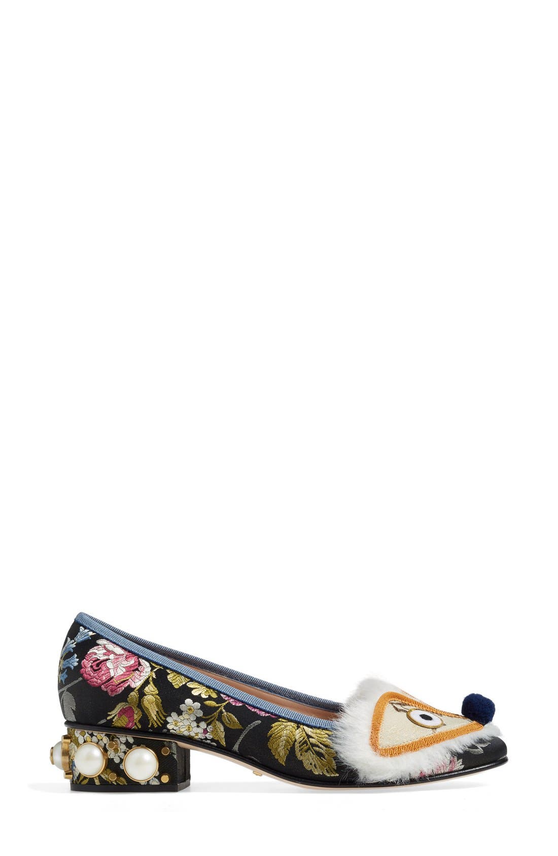 'Kimberly' Embellished Pump, Alternate, color, GREY