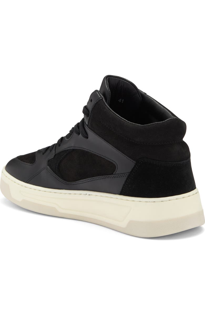 BOSS Baltimore High Top Sneaker, Alternate, color, Black