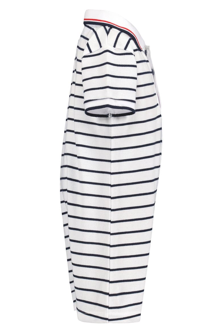 Kids' Polo Romper, Alternate, color, NAVY