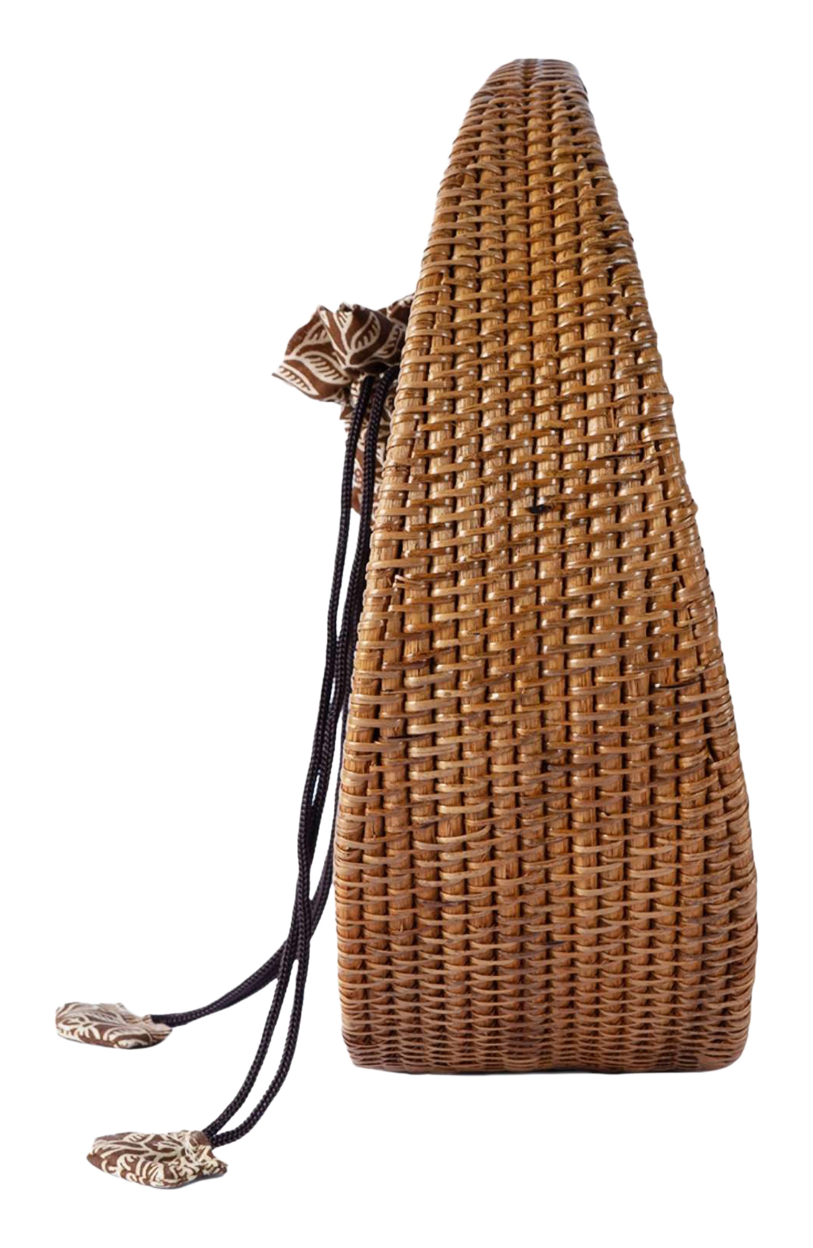 Felicita Rattan Shoulder Bag, Alternate, color, NATURAL