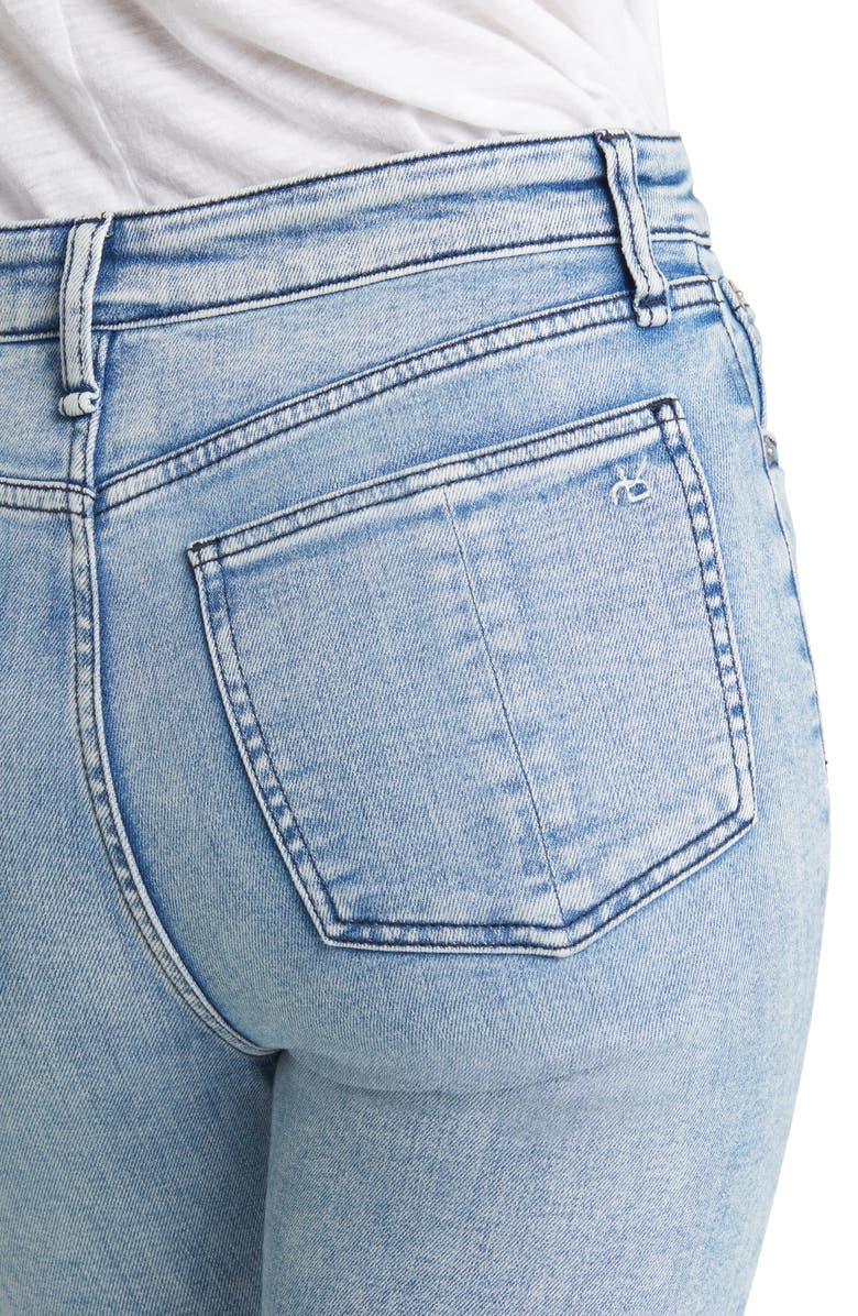 rag & bone Nina High Waist Skinny Jeans, Alternate, color,