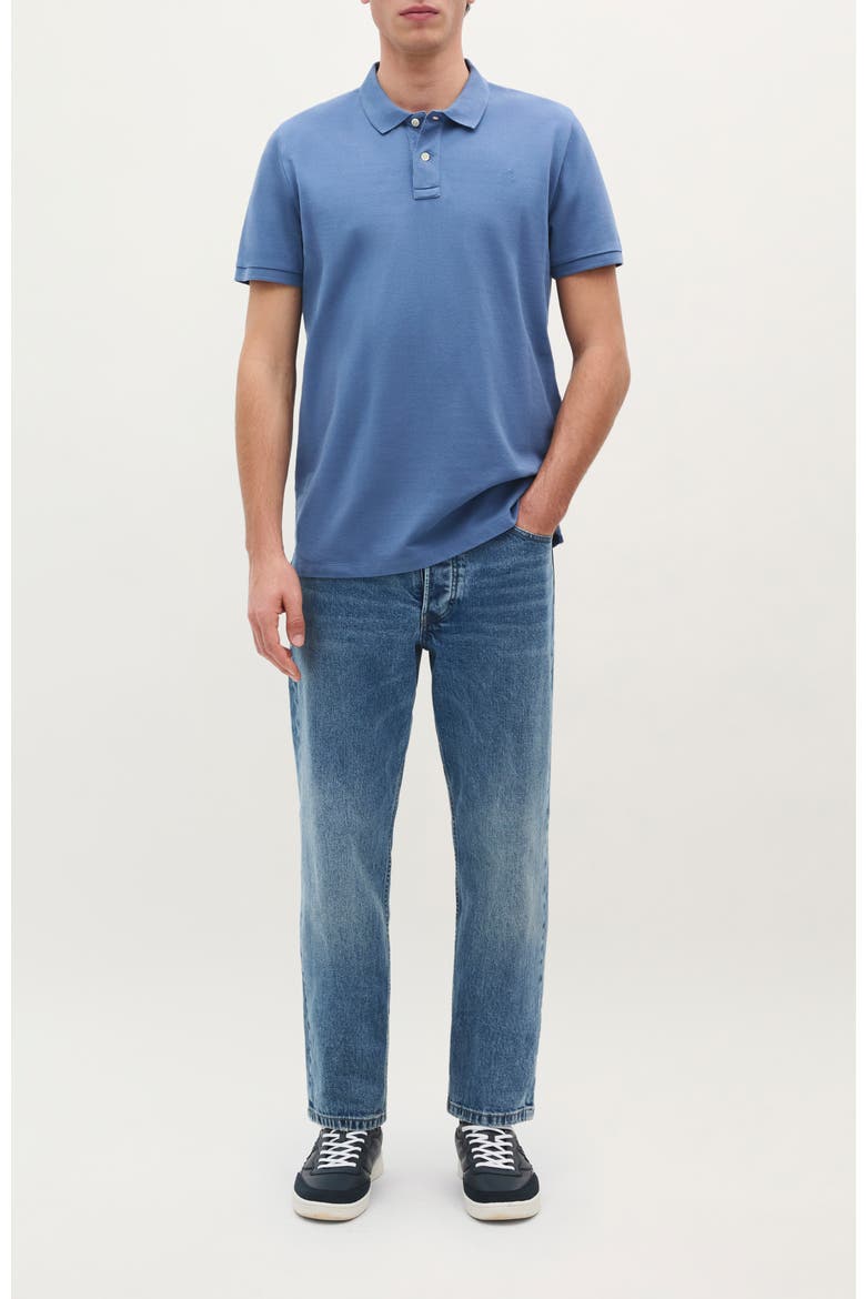 Basic Polo II, Alternate, color, Blue