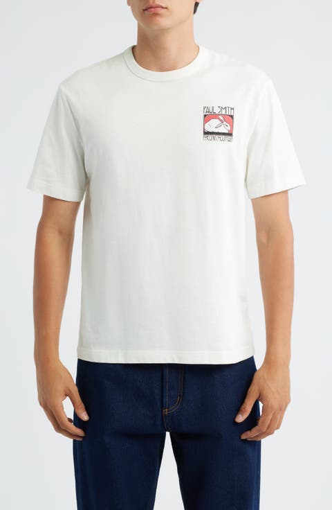 Casual Fit Phoenix Mountain Organic Cotton Graphic T-Shirt