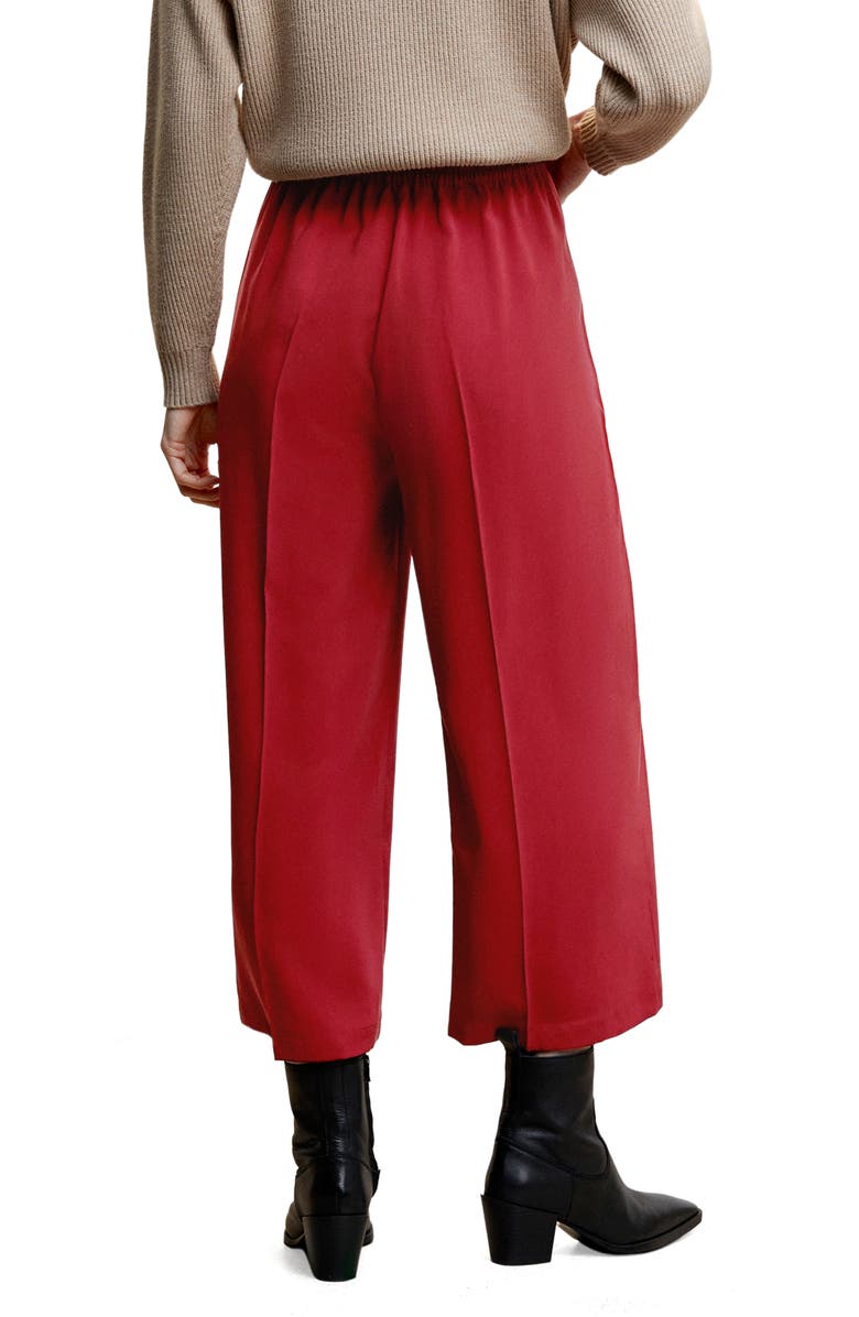 MANGO High Waist Palazzo Pants, Alternate, color, 