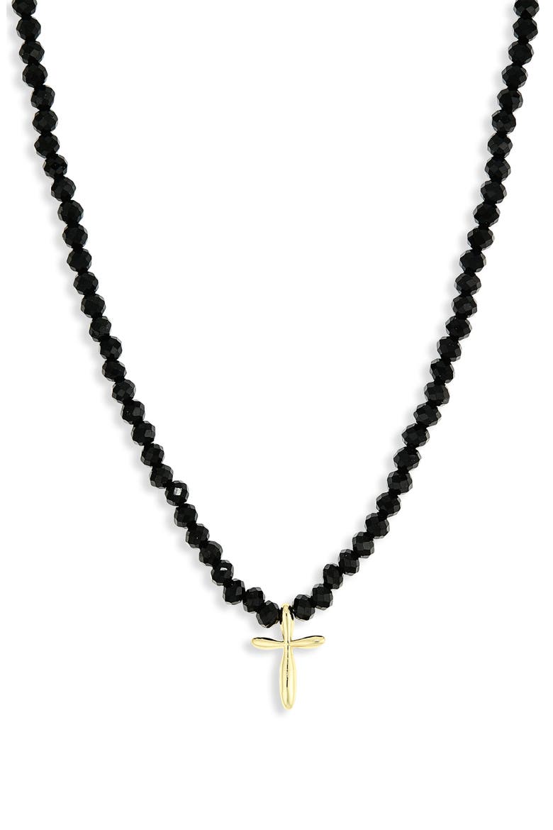 Cross Necklace, Main, color, GOLD