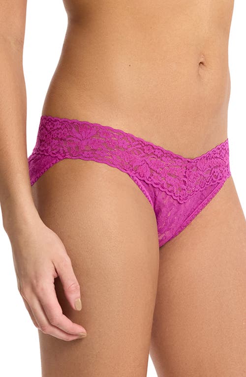 Hanky Panky Flora Lace V-cut Bikini Briefs