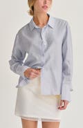 CRESCENT Crinkled Tencel Button Up Shirt