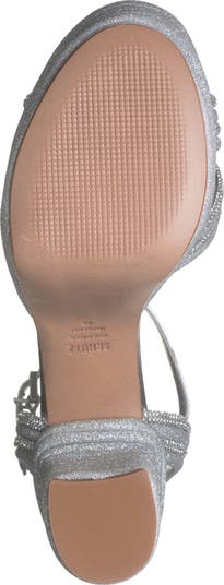 Latifah Glam Rhinestone Platform Sandal