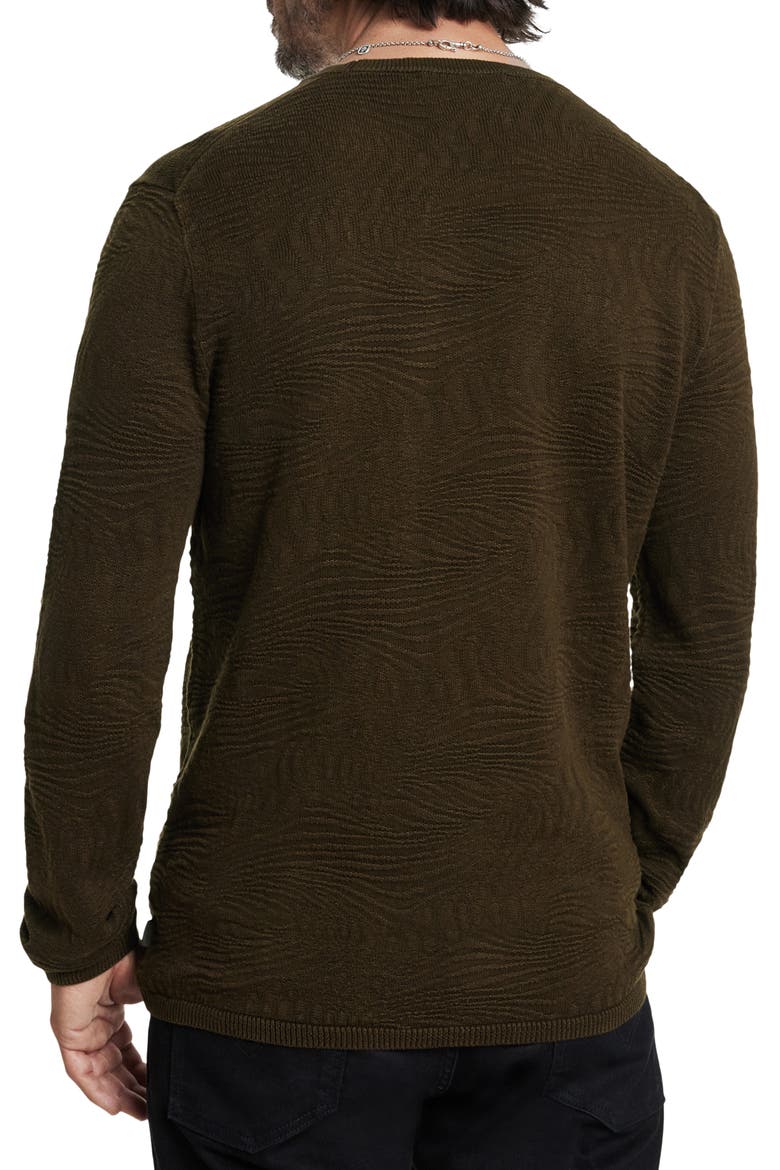 Mercer Wave Long Sleeve T-Shirt, Alternate, color, DARK BROWN