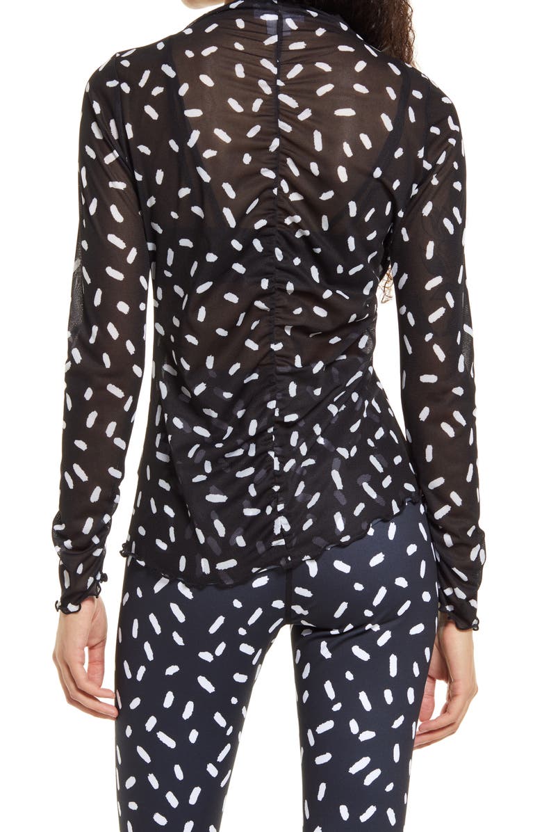 Nordstrom Cristina Martinez Mesh Top, Alternate, color, 