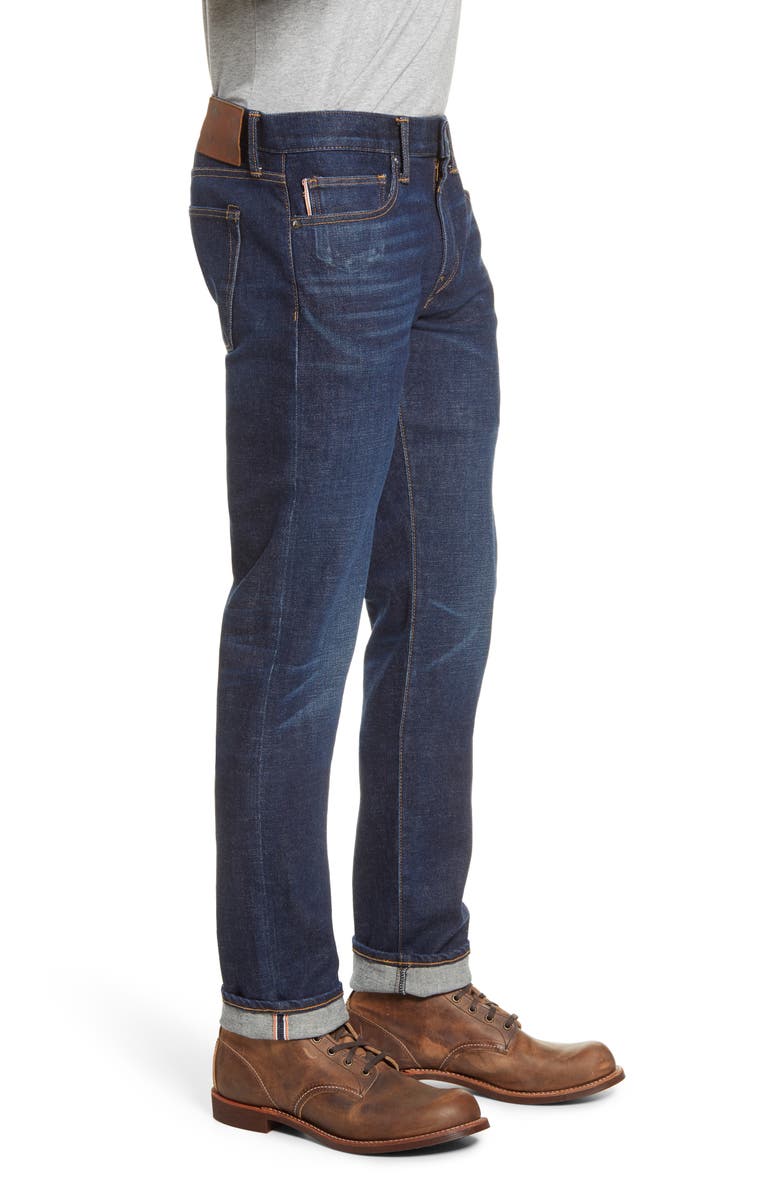 HIROSHI KATO The Pen Slim 14-Ounce Stretch Selvedge Jeans, Alternate, color, Tyler