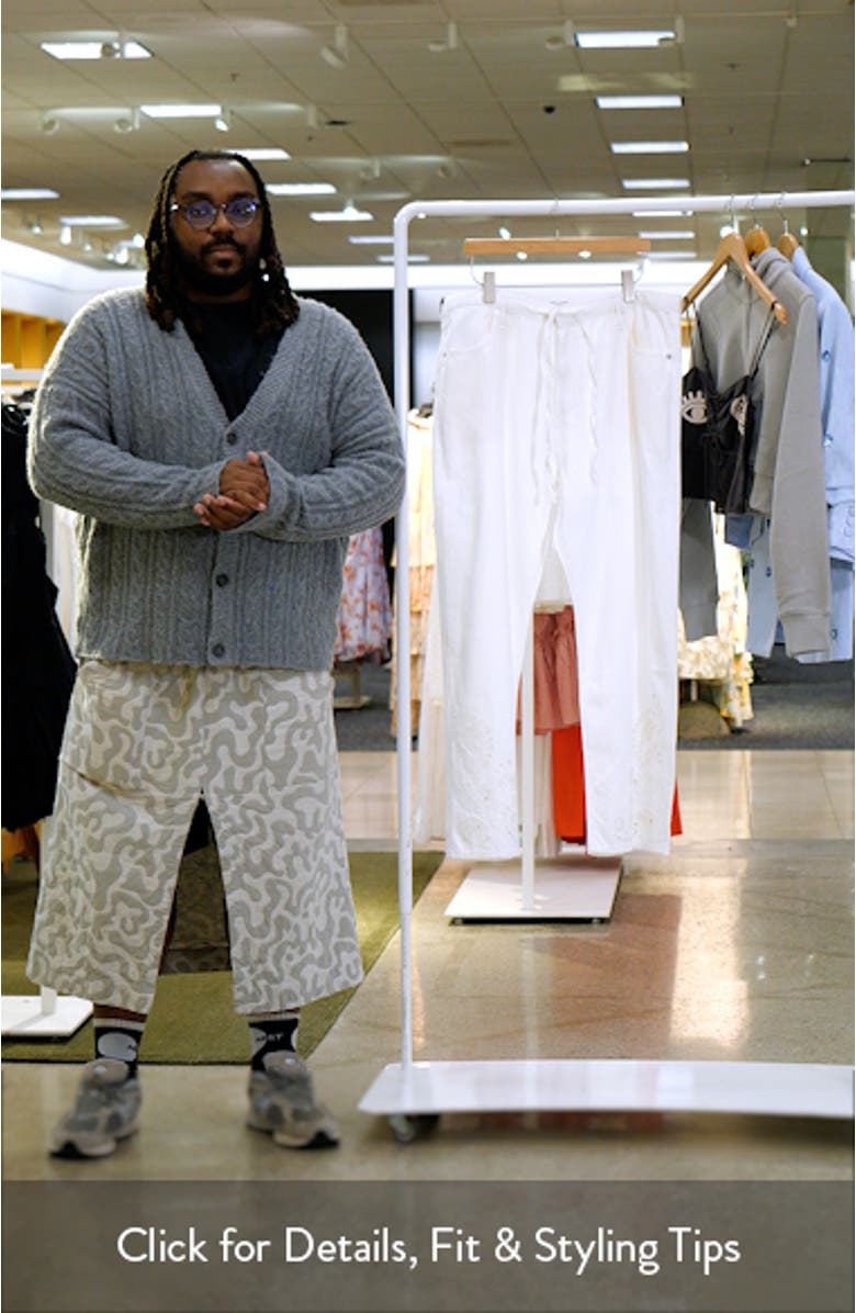 Phoebe Wide Leg Drawstring Jeans, sales video thumbnail