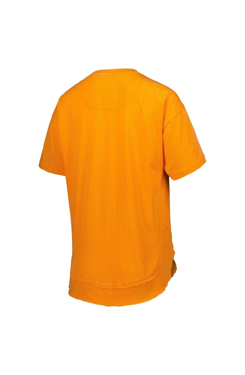 PRESSBOX Women's Pressbox Tennessee Orange Tennessee Volunteers Arch Poncho T-Shirt, Alternate, color, Tennessee Orange