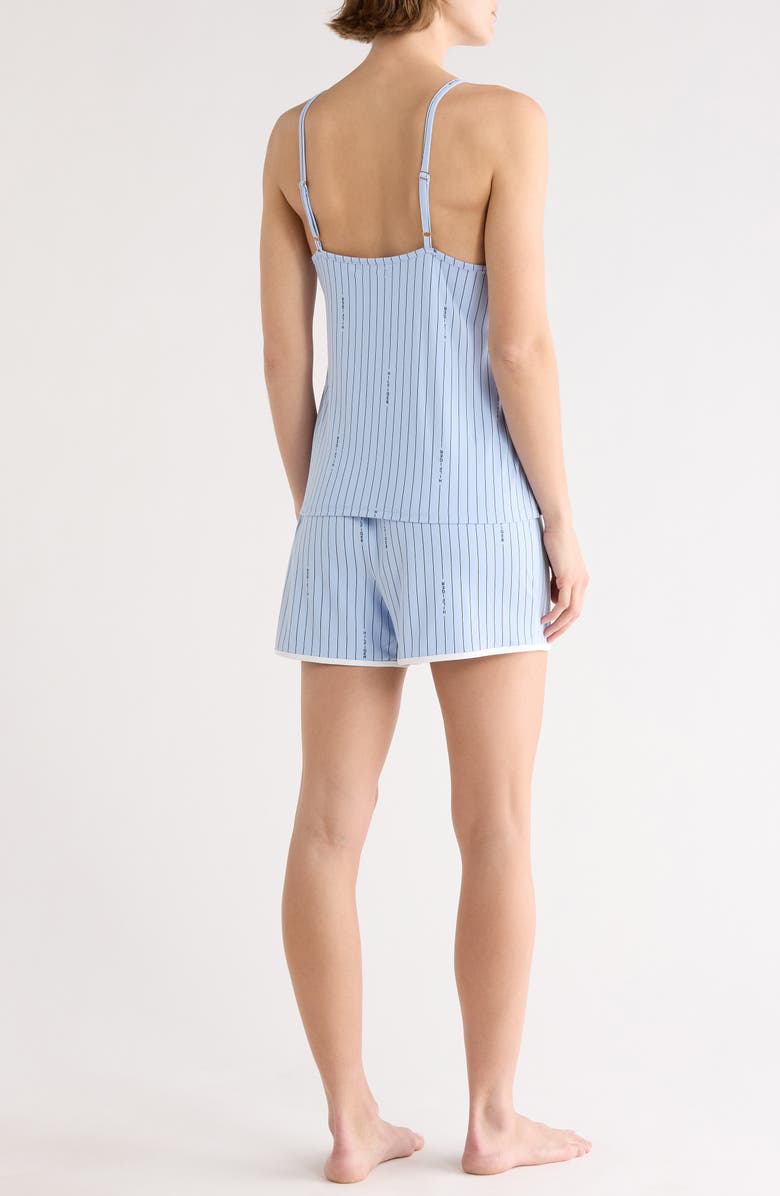 Tommy Hilfiger Logo Stripe Pajamas, Alternate, color, Hilfiger Stripe Sweet Blue