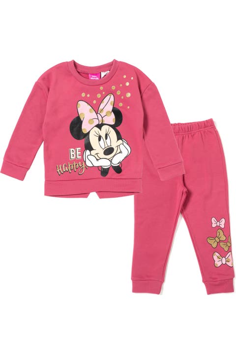 Minnie Mouse 2-Piece Fleece Sweatshirt and Pants Set