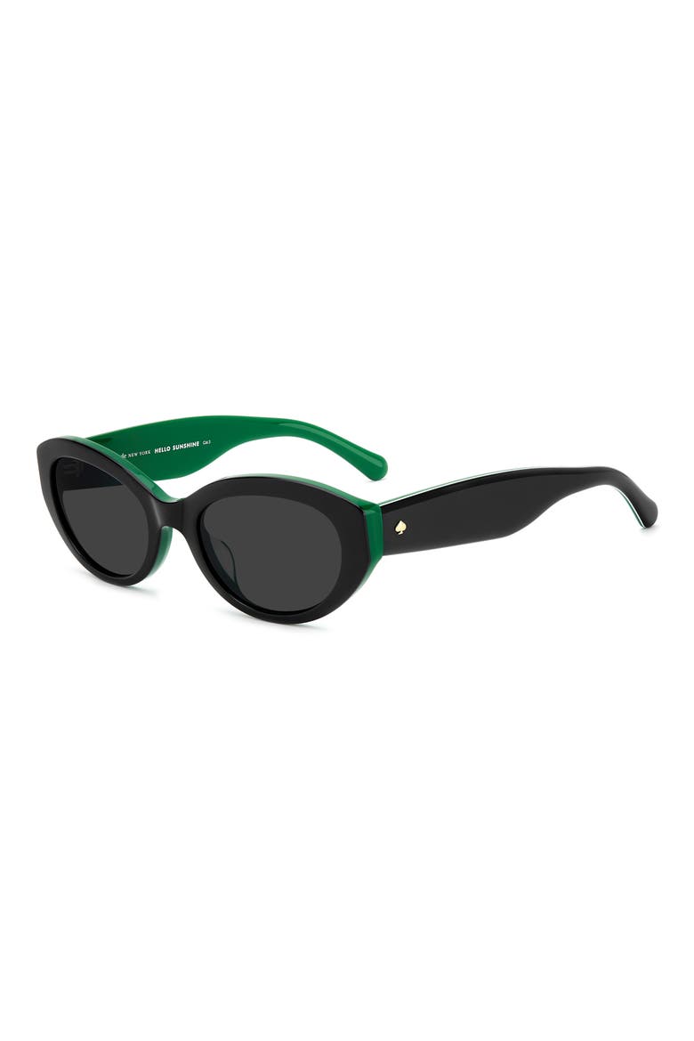 caeley 52mm oval sunglasses, Alternate, color, 07ZJ-IR