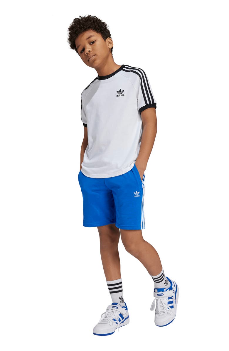 adidas Kids' 3-Stripes T-Shirt, Alternate, color, White