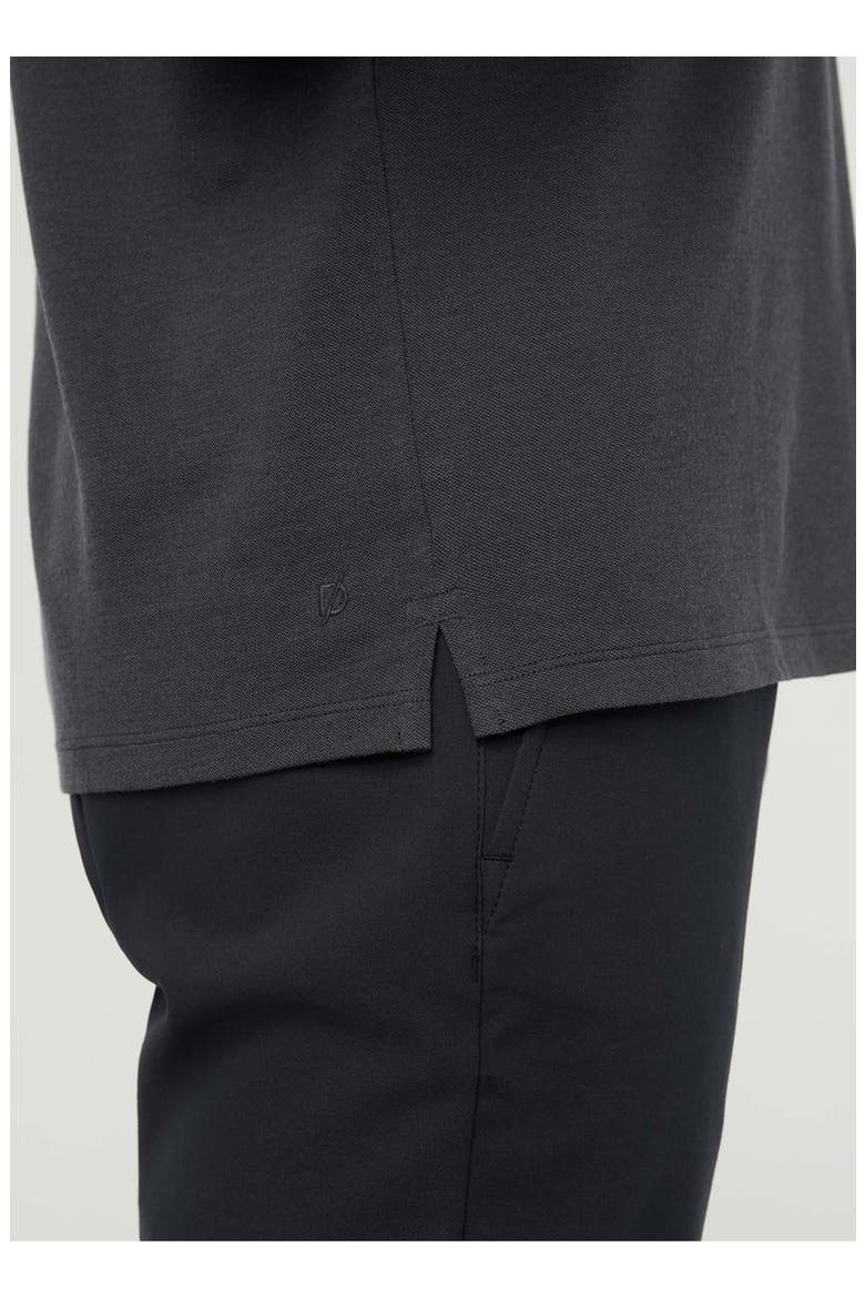 Air Flow Pique Polo, Alternate, color, Charcoal