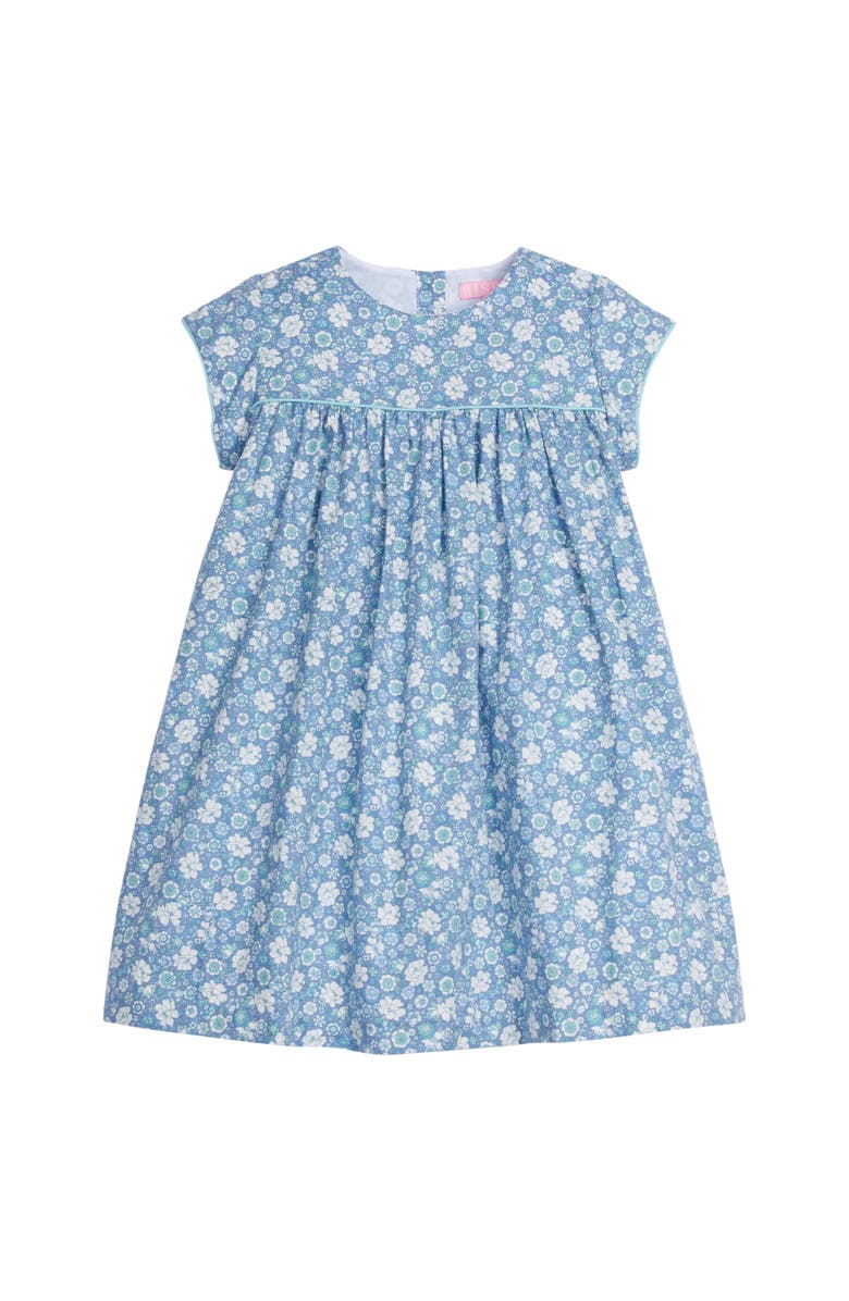 BISBY Kids' Cutout Dress, Alternate, color, Bedford Gardens Blue