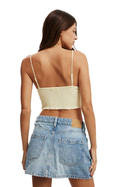 COTTON ON COTTON ON CHLOE SHIRRED CAMI 