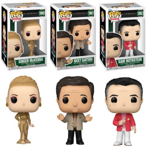 Casino Funko Pop! Movies Complete Set (3)