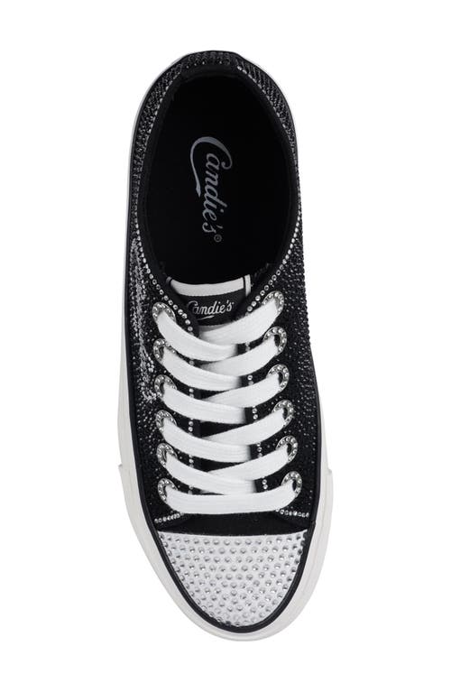 Candies Candie's Leann Low Top Platform Sneaker In Black