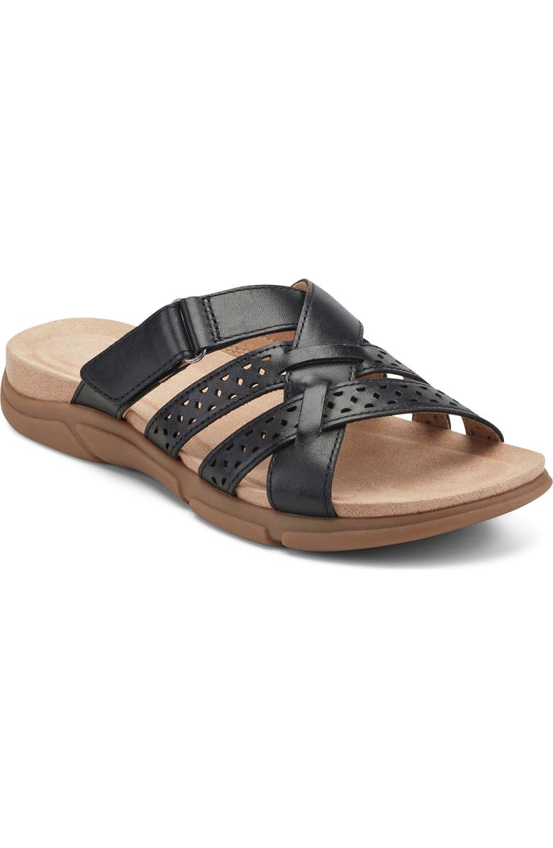 Easy Spirit Melinna Slide Sandal, Main, color, Black