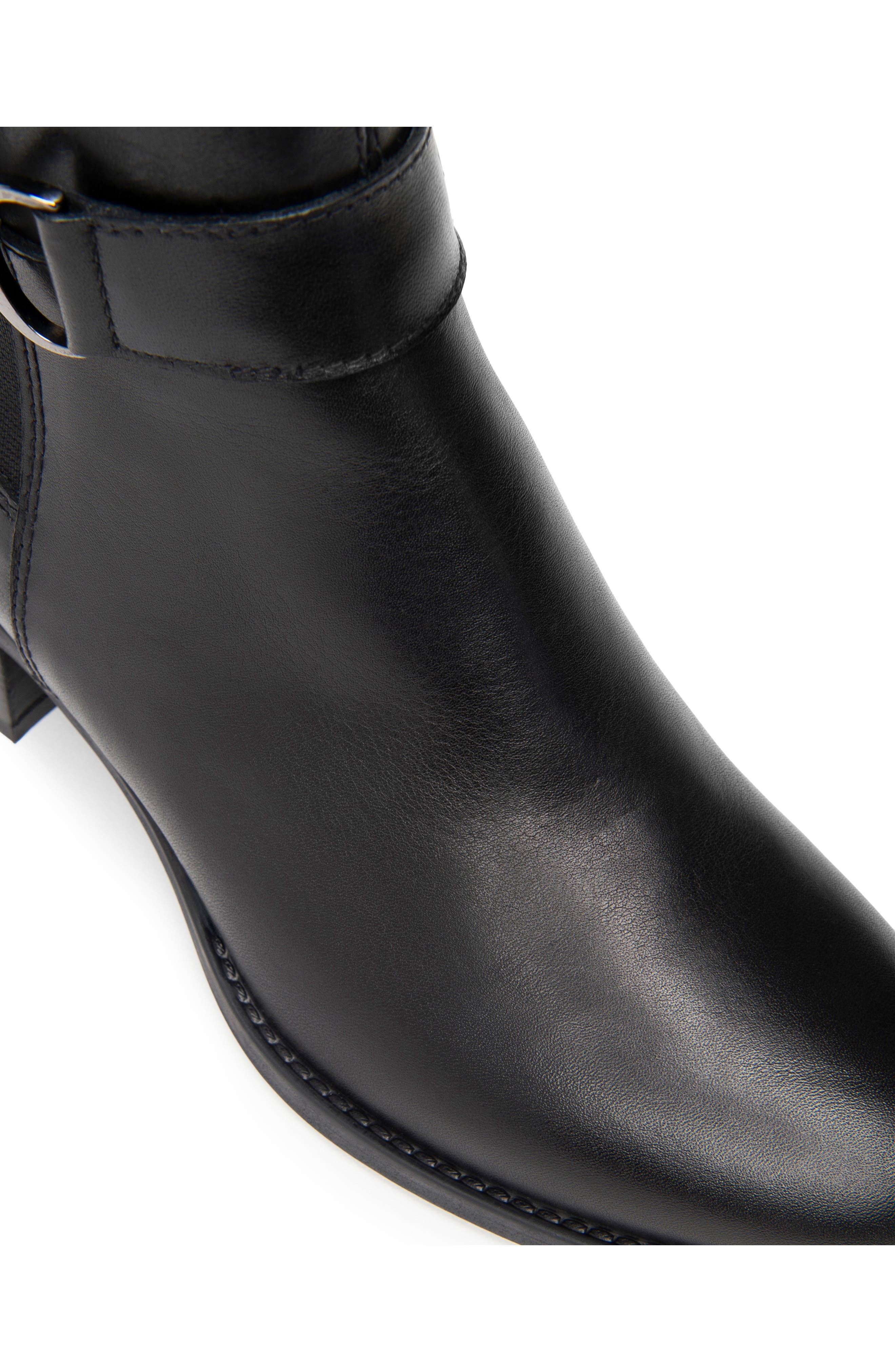 NeroGiardini Tall Block Heel Boot, Alternate, color, Black