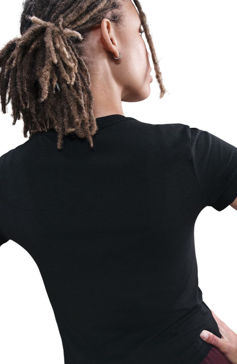 Nike Sportswear Slim Fit Winning Graphic T-Shirt, Alternate, color, Black