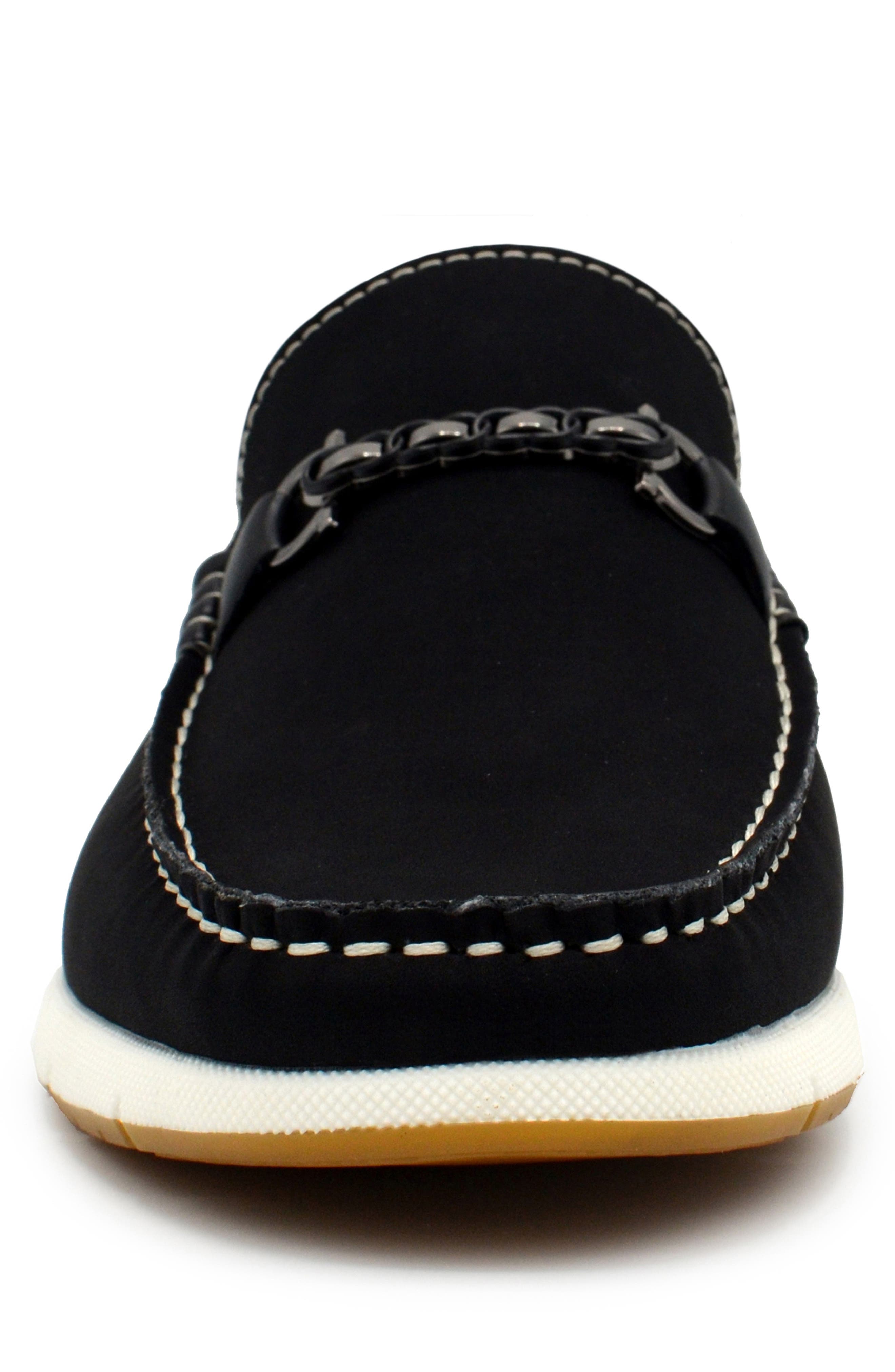 ASTON MARC Crosby Bit Loafer, Alternate, color, Black