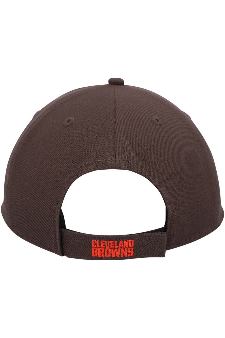 Men's '47 Brown Cleveland Browns MVP Adjustable Hat, Alternate, color, Brown