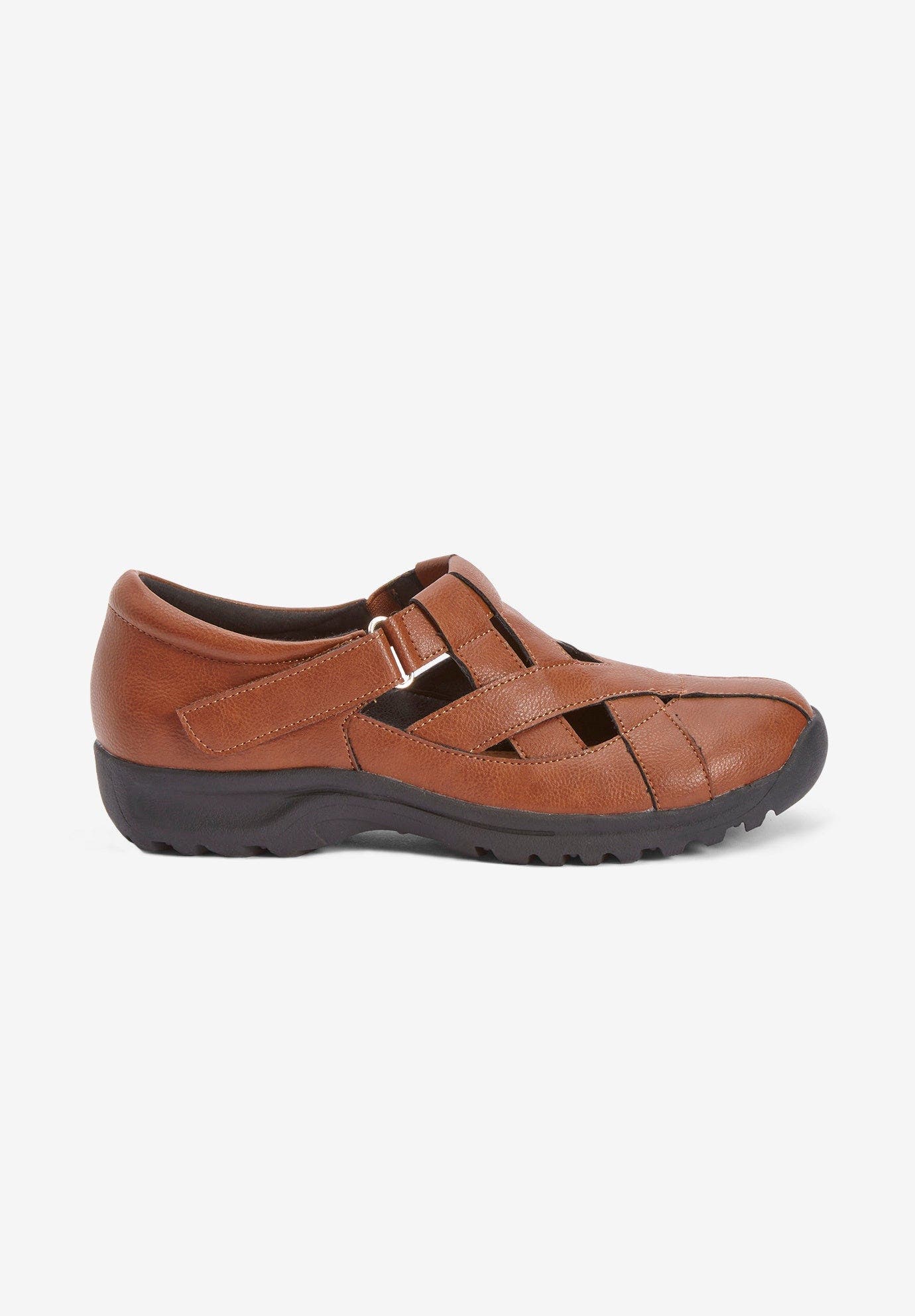 The Cailyn Flat, Alternate, color, COGNAC