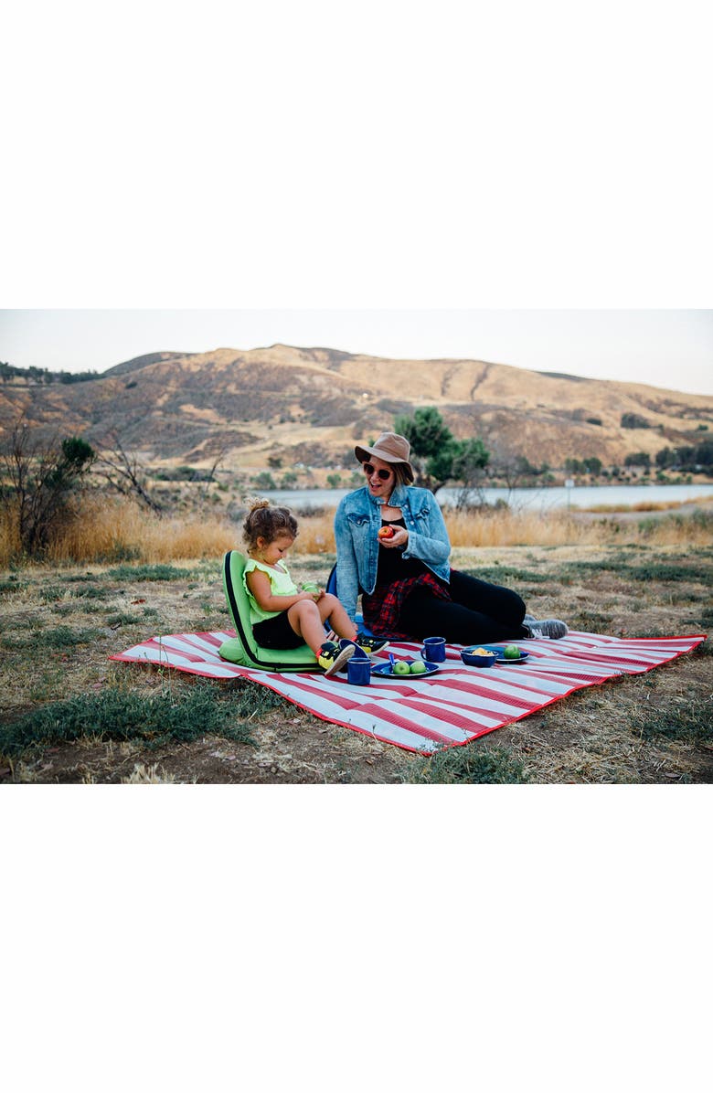 Pacific Play Tents Kids' Multi Fold Padded Seat, Alternate, color, Green