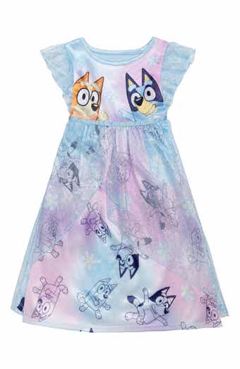 AME Kids' Bluey & Friends Fantasy Pajama Night Gown